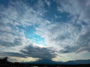 何気なく撮った空